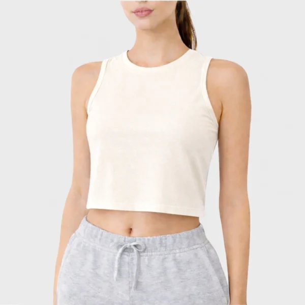 MUSCULOSA NATURAL DE MUJER