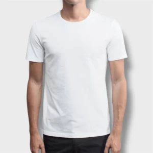 REMERA BLANCA ALGODÓN PEINADO