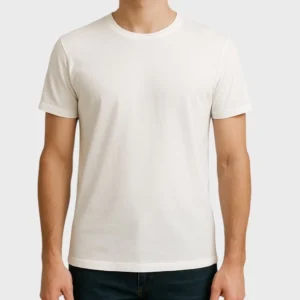 REMERA BLANCA MODAL POLIÉSTER SUBLIMABLE