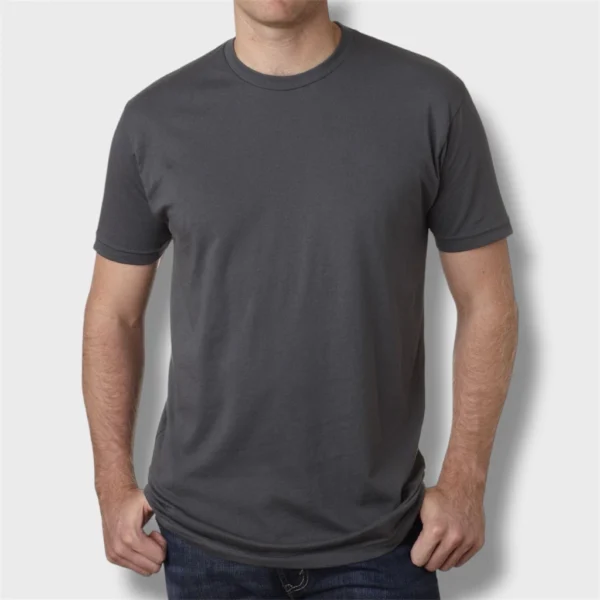 REMERA GRIS TOPO TIPO PETROLEO ALGODÓN PEINADO