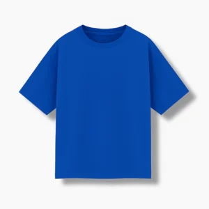 REMERA OVERSIZE AZUL FRANCIA ELECTRICO