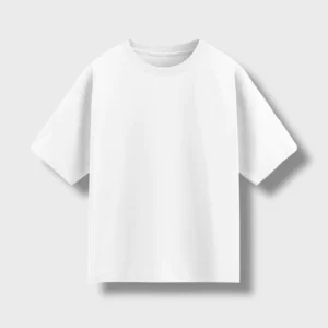 REMERA OVERZISE BLANCA PEINADA 24.1