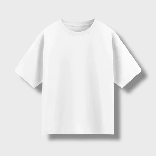 REMERA OVERZISE BLANCA PEINADA 24.1