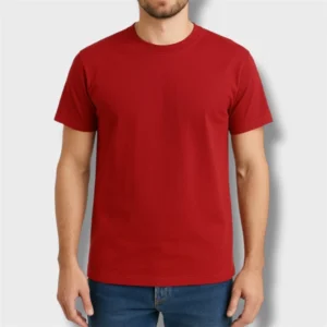 REMERA ROJA ALGODÓN PEINADO