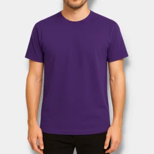 REMERA VIOLETA CLARO ALGODÓN PEINADO 24.1